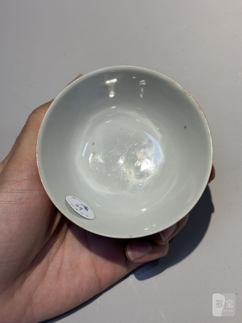    清 各色釉茶碗（十件/组） - 图53